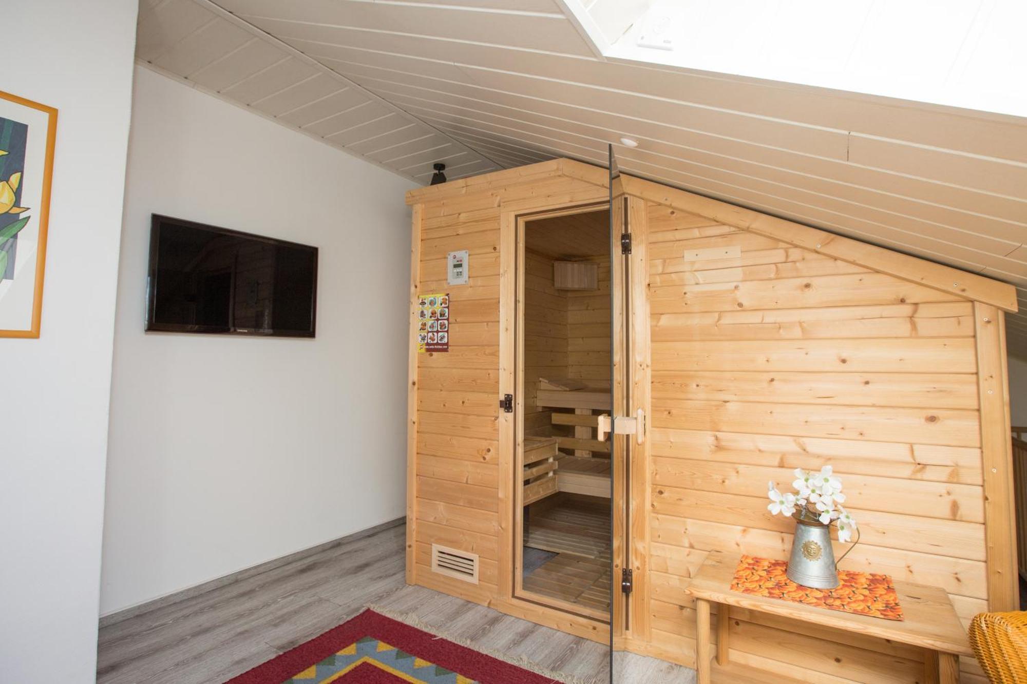 Ferienhaus Seeblick Am Jabeler See Mit Sauna Eksteriør billede