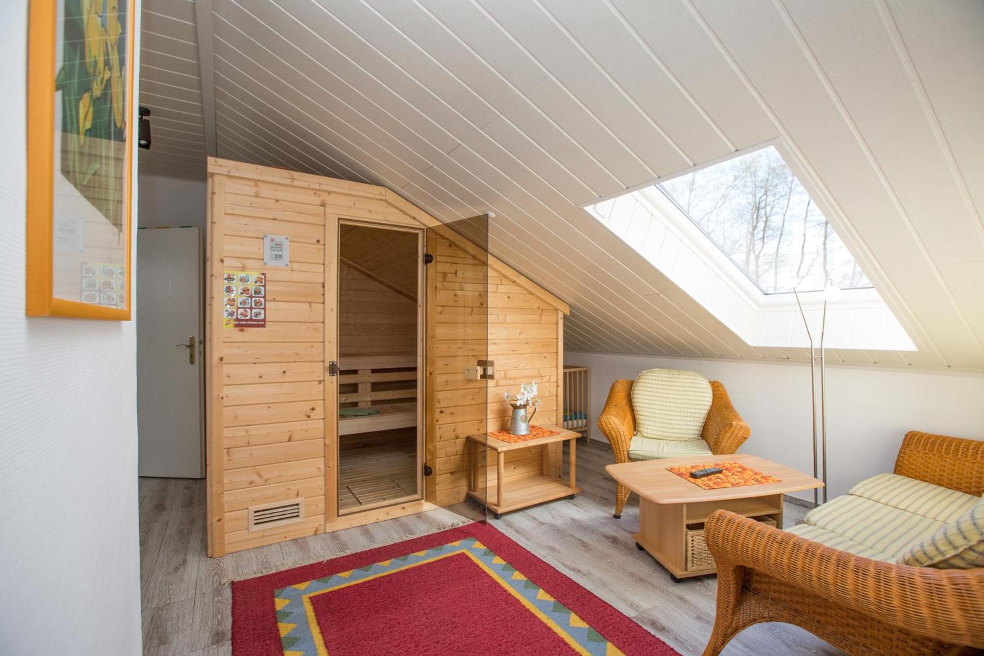 Ferienhaus Seeblick Am Jabeler See Mit Sauna Eksteriør billede