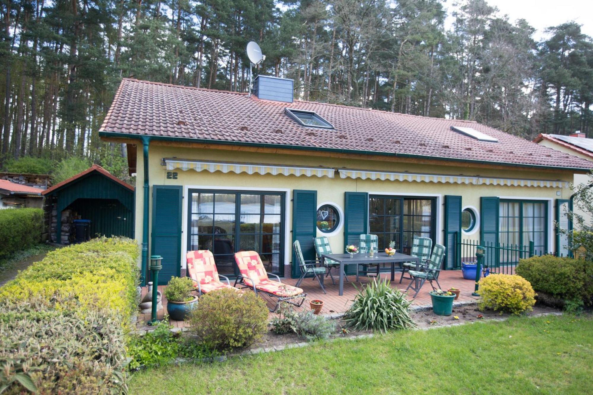 Ferienhaus Seeblick Am Jabeler See Mit Sauna Eksteriør billede